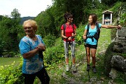 70 Dalla Foppa , seguendo vecchia mulattiera, scendiamo a Rigosa